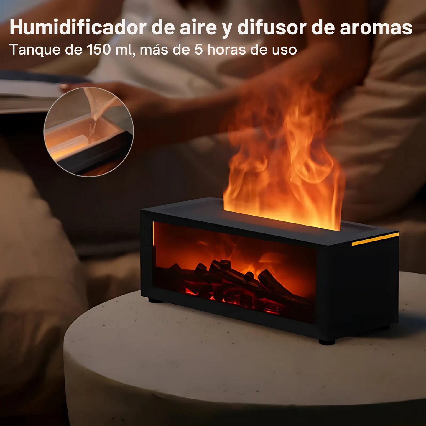 Chimenea humidificadora de aire